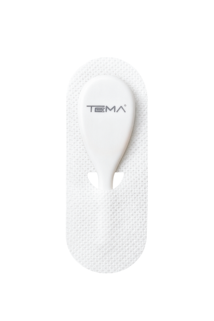부착 패치에 붙인 TEMA